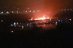 В Сочи самолет загорелся при посадке, 1 сентября 2018 года