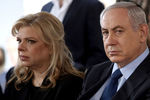 Премьер-министр Израиля Биньямин Нетаньяху с женой Сарой 