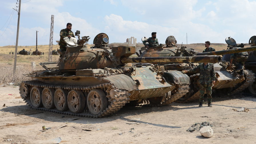 Боевые бронированные машины генерала Хасана Сухела на&nbsp;линейке готовности