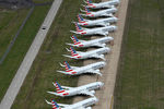 Самолеты авиакомпании American Airlines в аэропорту Талсы, штат Оклахома, США, 23 марта 2020 года
