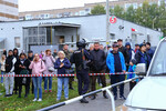 Ситуация у школы № 88 в Ижевске, где произошла стрельба, 26 сентября 2022 года 