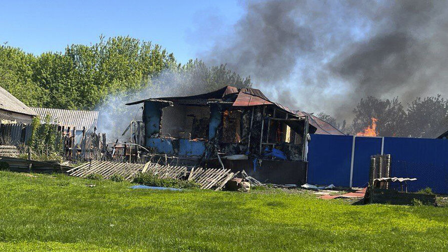 ВСУ обстреляли деревню в Курской области