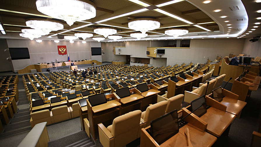 Зал заседаний Госдумы