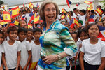 Королева София во время визита на Филиппины, 2012 год