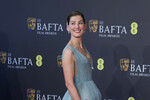 Актриса Розамунд Пайк на 77-й церемонии вручения премии BAFTA, 18 февраля 2024 года
