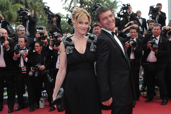 Антонио Бандерас и Мелани Гриффит на&nbsp;церемонии открытия 64-го Каннского кинофестиваля, 2011&nbsp;год