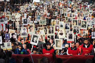 Акция «Бессмертный полк» в Санкт-Петербурге, 2014 год
