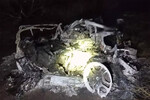 Последствия ДТП, в котором погиб Диогу Жота