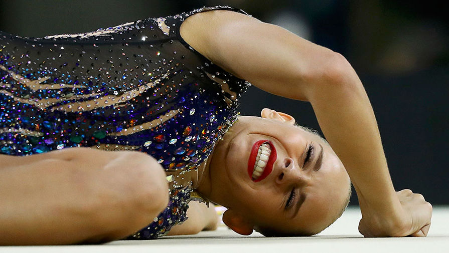 Самая привлекательная гимнастка России. Она поражает грацией и красотой