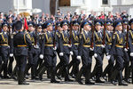 Парад Президентского полка на Соборной площади в Кремле после церемонии инаугурации Владимира Путина на пост президента России, 7 мая 2018 года