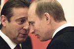 Геннадий Хазанов и Владимир Путин, 2003 год