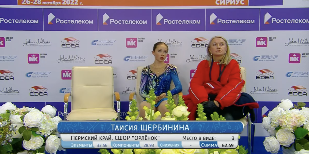 Фигуристка Плющенко исполнила тройной аксель и сместила с трона ученицу Тутберидзе