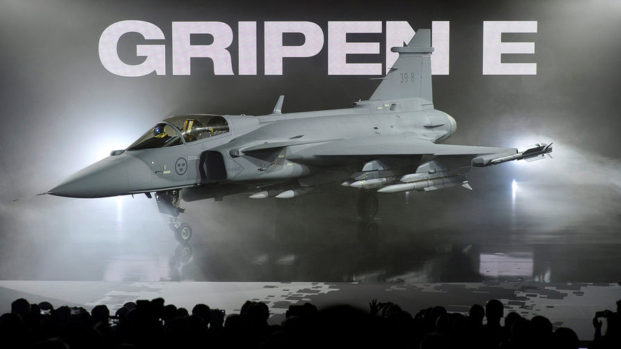 Презентация истребителя Saab JAS 39 Gripen E в Линчёпинге, 2016 год
