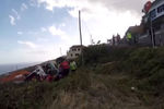 Последствия аварии с участием туристического автобуса на португальском острове Мадейра, 17 апреля 2019 года