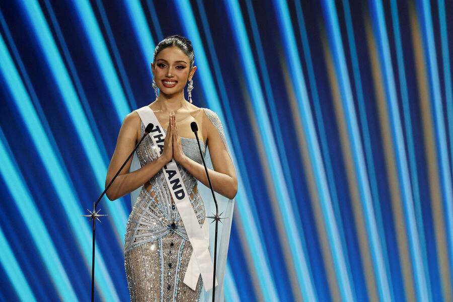 Правинар Сингх из&nbsp;Таиланда во время финала конкурса красоты «Мисс Вселенная — 2025», 21&nbsp;ноября 2025&nbsp;года 