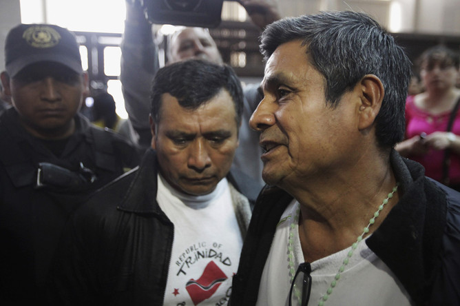 Военные, убившие крестьян-индейцев 30 лет назад, предстали перед судом Гватемалы