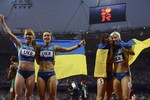 Сбораная Украины выиграла бронзу в эстафете 4х100 м