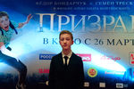 Актер Семен Трескунов на премьере фильма «Призрак» в кинотеатре «Октябрь» в Москве