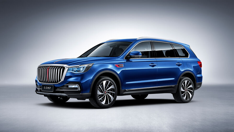 В России появились китайские кроссоверы Hongqi HS7 по цене от 5,2 млн рублей