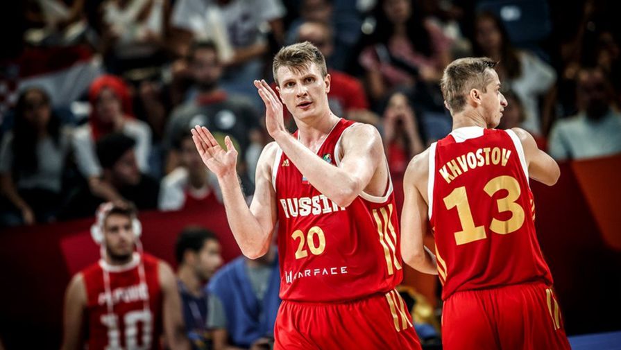 Сборная России по баскетболу вышла в четвертьфинал Евробаскета