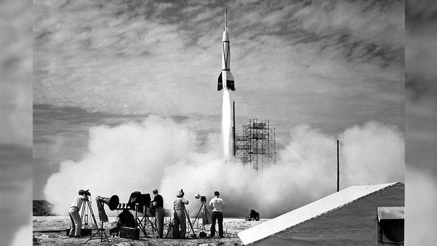 Ракета Bumper V-2 — первая ракета, запущенная с мыса Канаверал 24 июля 1950 года