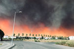 Пожар в лесу в районе города Манавгат, Анталья, 2021 год
