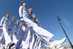 Участники Главного военно-морского парада по случаю Дня Военно-морского флота РФ, Санкт-Петербург, 31 июля 2023 года