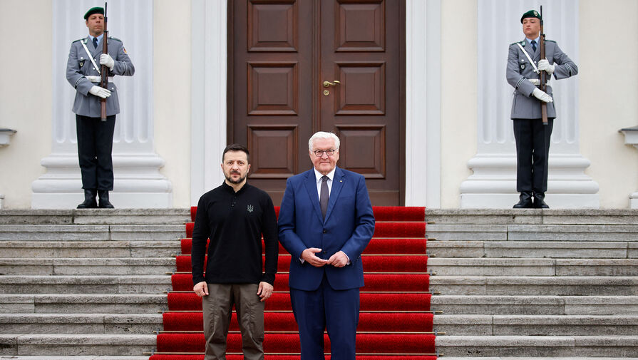 Зеленский встретился с президентом Германии