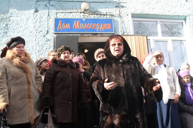 Паломница Ольга Резник приходила в храм к архимандриту Серафиму, когда душа просила монастырской службы