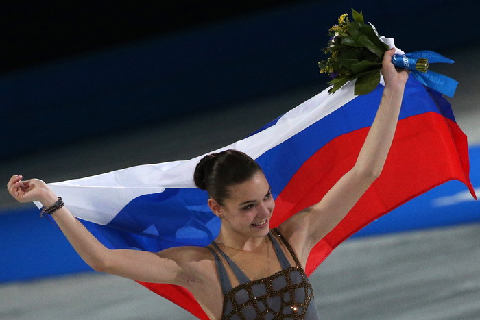 Российская фигуристка Аделина Сотникова — золотой призер Зимних Олимпийских игр 2014 года в Сочи
