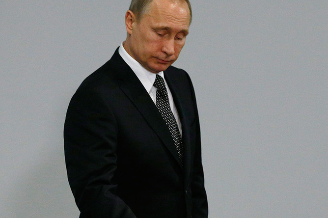 Владимир Путин на встрече, посвященной 70-й годовщине освобождения советскими войсками узников концлагеря Освенцим и Международному дню памяти жертв Холокоста