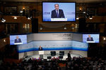 Министр иностранных дел РФ Сергей Лавров выступает на Мюнхенской конференции