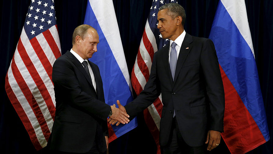 Встреча президента США Барака Обамы и российского президента Владимира Путина в&nbsp;рамках Генассамблеи ООН в&nbsp;Нью-Йорке