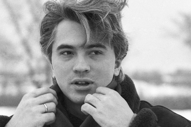 Дмитрий Хворостовский во время съемок документального видеофильма «Звезда из Сибири» в Красноярске, 1992 год