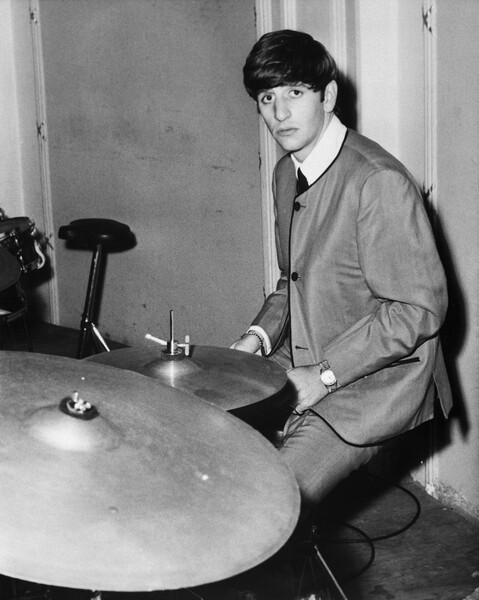 Барабанщик группы The Beatles Ринго Старр, 1963&nbsp;год