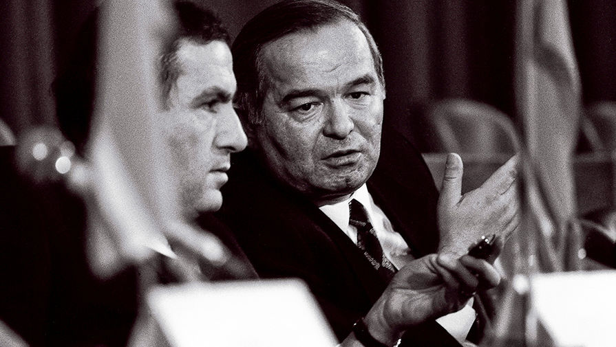 1991 год. Ислам Каримов и президент Армении (1991&ndash;1998) Левон Тер-Петросян 