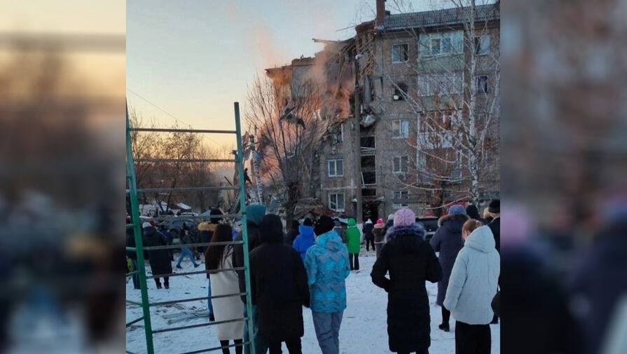 Подъезд жилого дома обрушился в городе Ефремов Тульской области