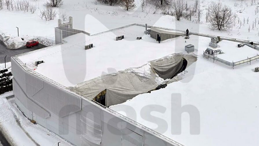 На ледовой арене академии Плющенко обвалилась крыша