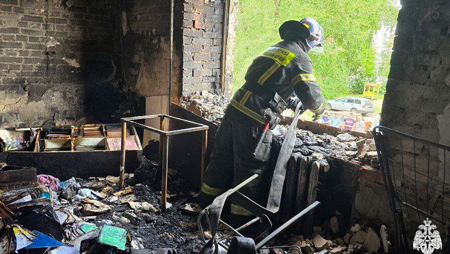 Взрыв газа в жилом доме в Хабаровском крае попал на видео