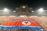 Военный парад в честь 73-й годовщины основания КНДР на площади Ким Ир Сена в Пхеньяне, 2021 год