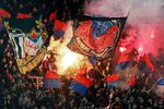 Фанаты ЦСКА на матче 18-го тура РФПЛ