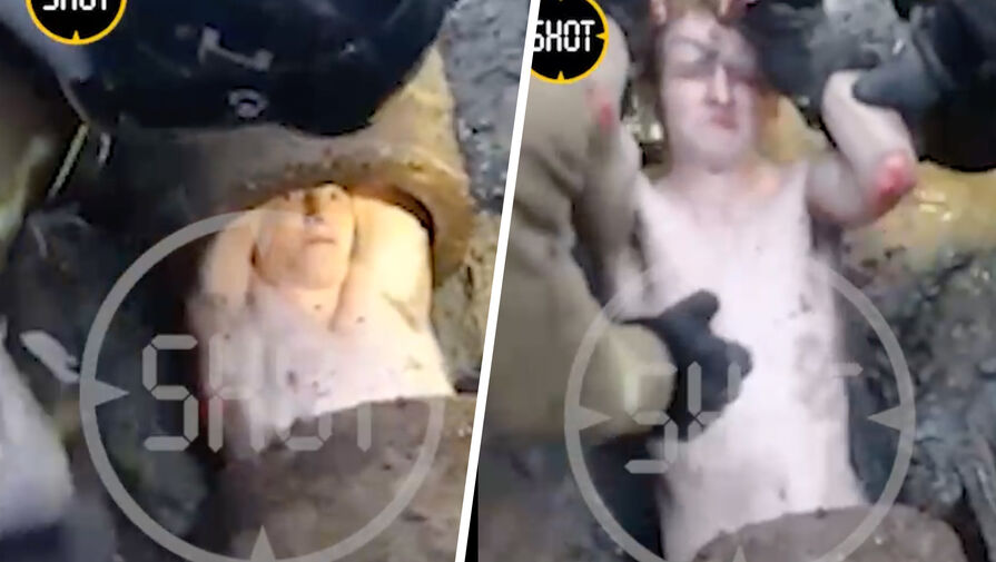 Застрявший в трубе под Пулково мужчина оказался в розыске