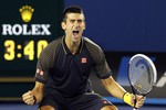 Новак Джокович выиграл Australian Open в третий раз подряд