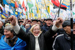 Акция в поддержку политической реформы в Киеве, 17 октября 2017 года