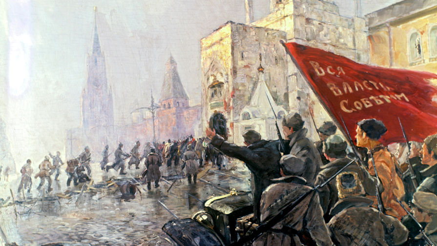 «Вступление Красной гвардии в Кремль», 1930. (Мешков В.В.)