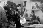 Элина Быстрицкая в роли Аксиньи. Рабочий момент съемки фильма «Тихий Дон», 1956 год 