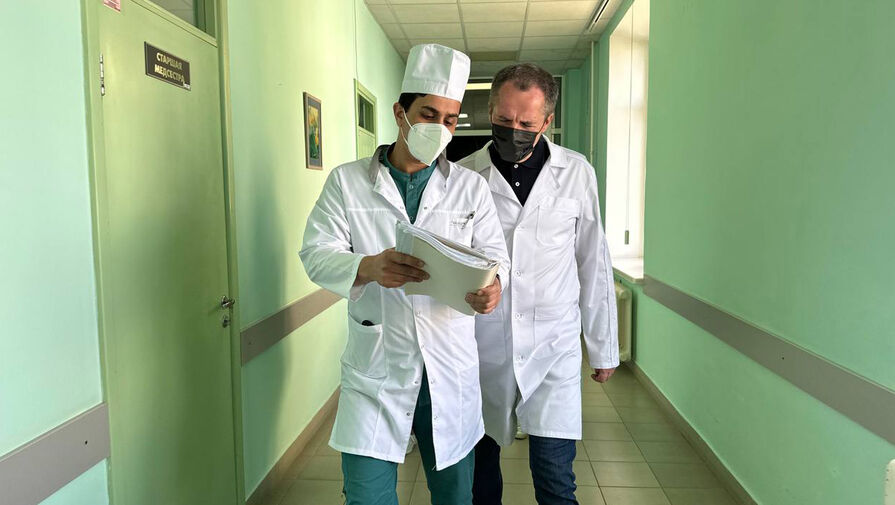 Белгородский губернатор проведал раненных при обстрелах ВСУ