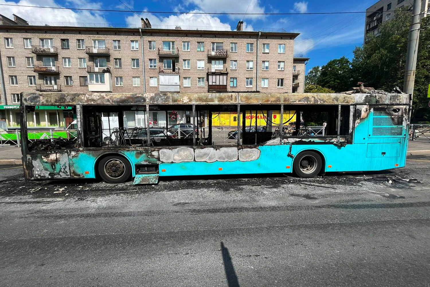 В Санкт-Петербурге массово горят автобусы, но все делают вид, что это  нормально - Газета.Ru