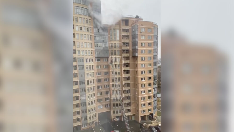 В Москве мать и ребенка спасли во время пожара