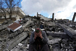Последствия землетрясения в городе Османие, Турция, 7 февраля 2023 года